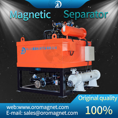 ZT Series Iron Remover Magnetic Separator Machine φ500mm Đối với Kaolin Feldspar Quartz Slurry