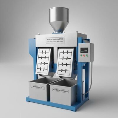 Động cơ tách từ tính nền 10000-15000Gauss Thiết bị tách từ tính có công suất 5-10T H thích hợp cho phục hồi kim loại