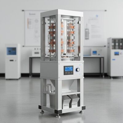 Máy tách từ trường từ cao độ dốc từ trường dọc với cường độ từ trường cao và cường độ từ trường cao để phân loại vật liệu