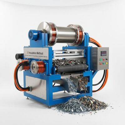 Phương pháp cách điện E Máy tách điện từ Tự động tách kim loại đen Vật liệu phi kim loại Máy tách từ công nghiệp