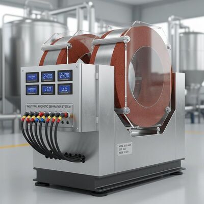 Máy tách điện từ điện áp tùy chỉnh kết hợp phương pháp cách điện E cho nhu cầu tách từ tính công nghiệp