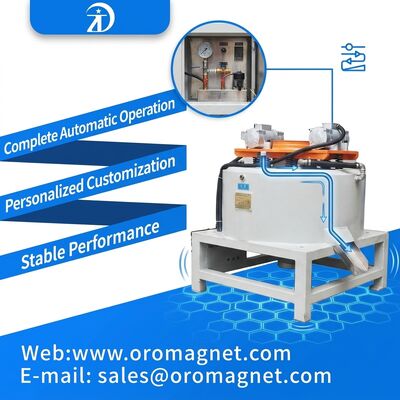 Động lực từ phía sau 10000-15000 Gauss Thiết bị tách từ tính có công nghệ chạy lưu thông để tách hạt