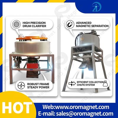 Máy tách từ vật liệu cuộn dây đồng cung cấp hiệu suất ổn định và tần số 50 60Hz lý tưởng cho các nhiệm vụ tách từ