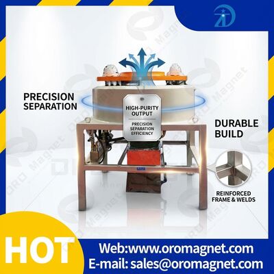 Kích thước cấp 20-325 Máy tách hạt từ tính được thiết kế với hiệu suất ổn định đảm bảo kết quả tách từ tính
