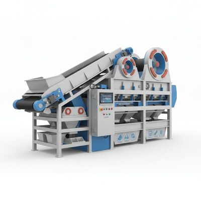 Thời gian giao hàng 2-4 tuần Máy tách nam châm khô có thể tùy chỉnh được thiết kế để tách trong ngành công nghiệp khai thác mỏ và tái chế