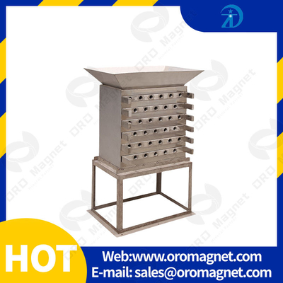5 Layer Permanent Magnetic Separator Grill Drawer Type 23 Piece 32mm 380VAC 220VAC