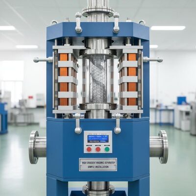 Máy tách từ trường từ cao với lắp đặt đơn giản và lực từ mạnh để tách