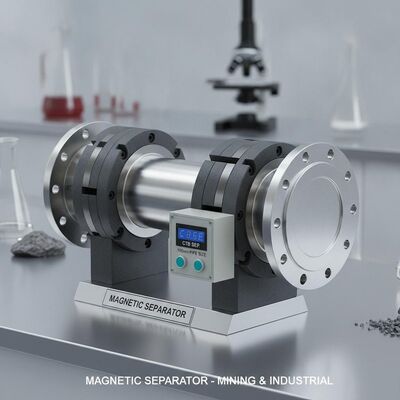 100mm Pipe Size Magnetic Separation Equipment CTB Specifications được thiết kế cho các ứng dụng phòng thí nghiệm kỹ thuật khai thác mỏ và công nghiệp