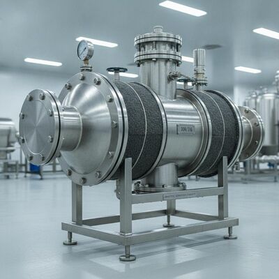 Phân tách từ tính ướt loại cách ly E được làm từ vật liệu ống 304316 cung cấp kết quả tách từ tính ổn định