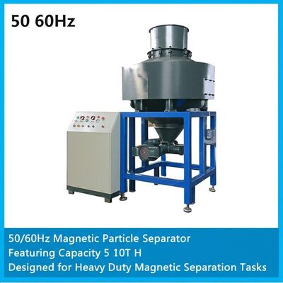 50 60Hz Magnetic Particle Separator Featuring Capacity 5 10T H Designed for Heavy Duty Magnetic Separation Tasks