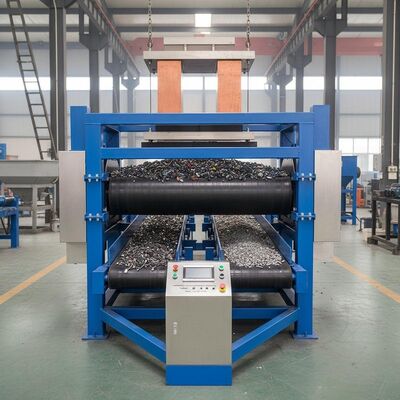 Máy tách điện từ tự động được phát triển để tách kim loại sắt từ vật liệu phi kim loại trong công nghiệp