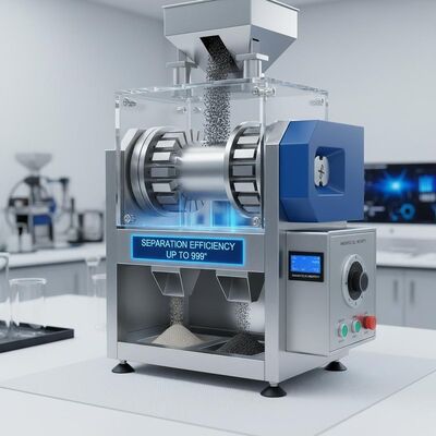 Hiệu quả tách lên đến 99% Máy tách từ khô có cường độ từ trường mạnh mẽ cho hiệu suất