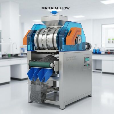 Máy tách từ khô tùy chỉnh được trang bị cường độ từ trường mạnh đảm bảo tách từ và xử lý vật liệu