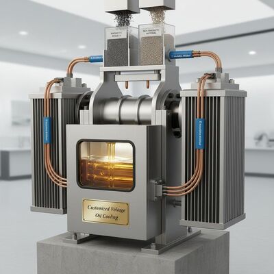 Máy tách điện từ tùy chỉnh điện áp với làm mát bằng dầu và phương pháp cách điện E mang lại kết quả tách từ