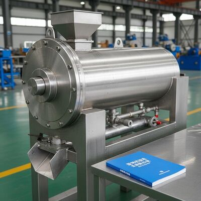 Cylindrical Structure Wet Magnetic Separator Engineer Guide Provided for Installation and Magnetic Separation Performance