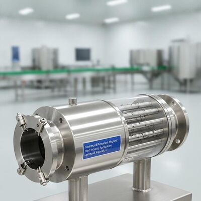 Máy tách từ vĩnh viễn tùy chỉnh được thiết kế cho các ứng dụng công nghiệp thực phẩm đảm bảo hiệu suất tách từ