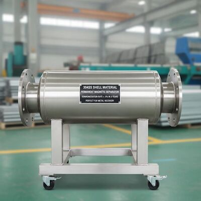 304SS vật liệu vỏ vật liệu từ tính vĩnh viễn đảm bảo tỷ lệ phi từ tính không vượt quá 5% trong 3 năm hoàn hảo cho phục hồi kim loại
